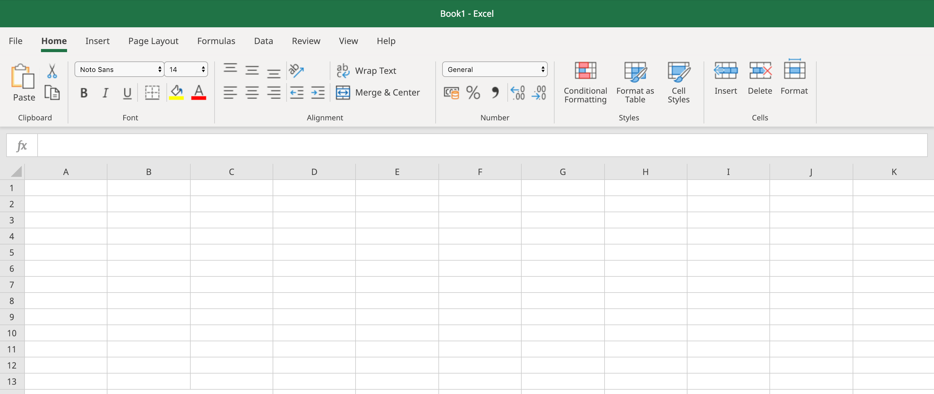 CSS Grid: Excel Spreadsheet Bram us